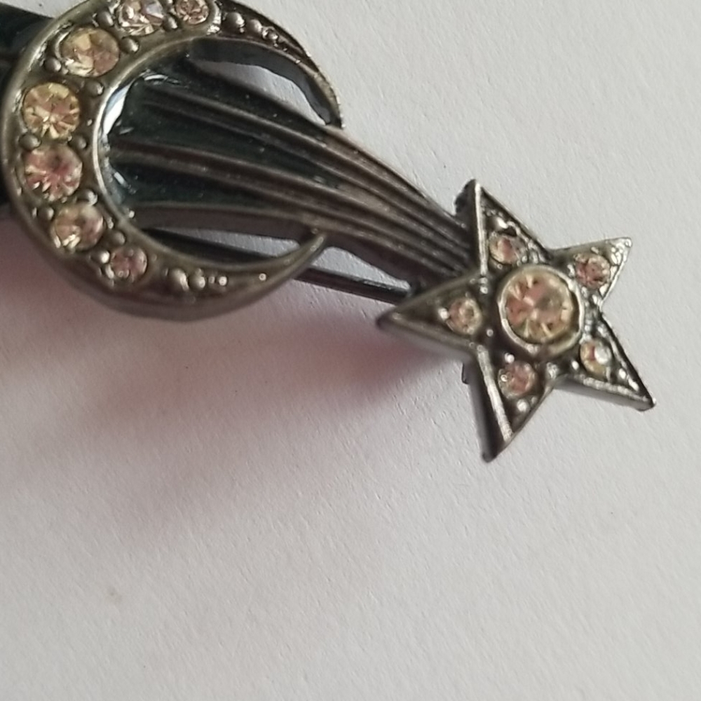 Shooting star brooch - Picture 6 of 6
